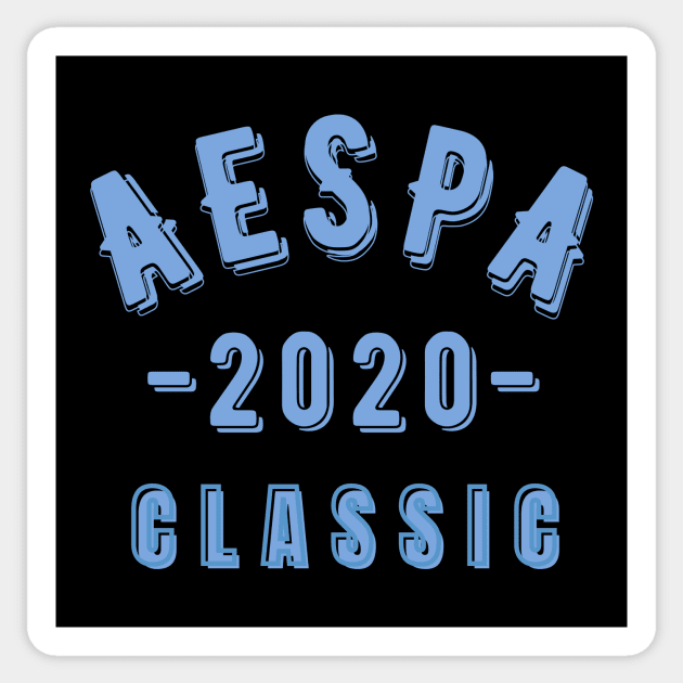 Aespa Classic Sticker by wennstore